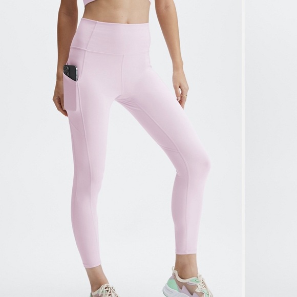 Oasis high waisted 7/8 leggings in icy lavender - Picture 3 of 3